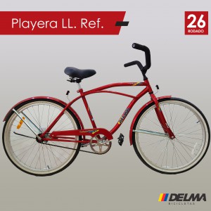 Bici Playera 26 x 2.10 C/Guardabarros